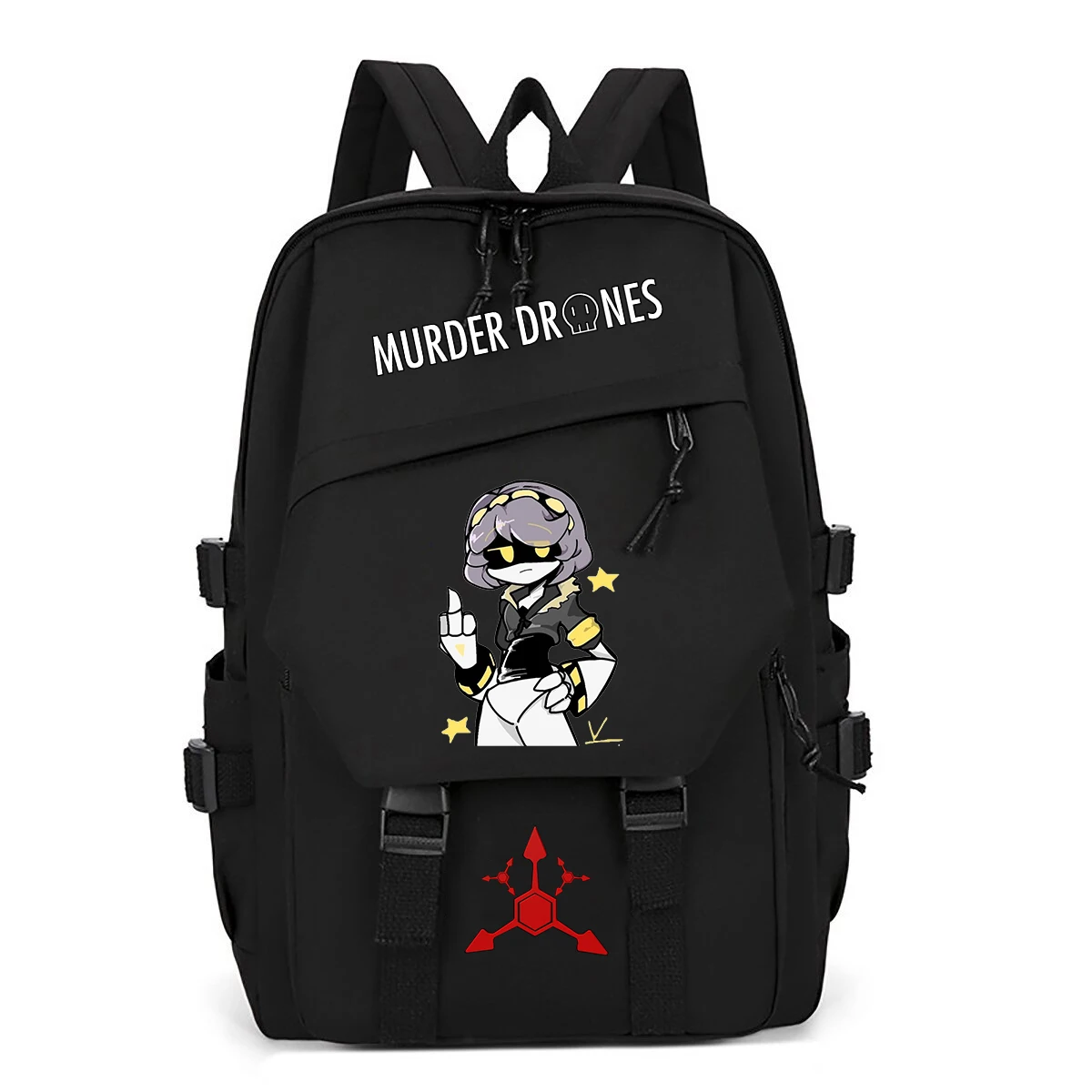 

Murder Drones N Graphic Canvas Laptop Backpack Teenager School Bag High Quality Student Backpacks Boy Girl Fashion Schoolbag