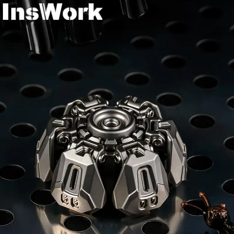 INSWORK TMAX Interlinked Unclasping Shell Spinner Fidget Spinner For Adults New Toys 2023 Limited Edition