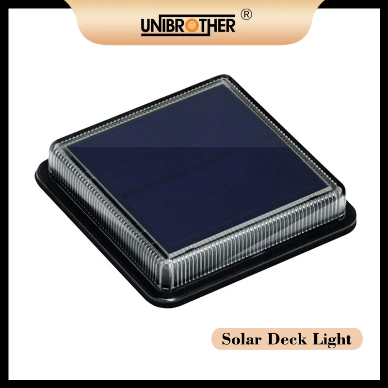 Solar Lights Outdoor Garden Light Big Solar Panel Deck Lights Solar Step Lights Camping Light Solar Lighting Solar Pathway Lamps