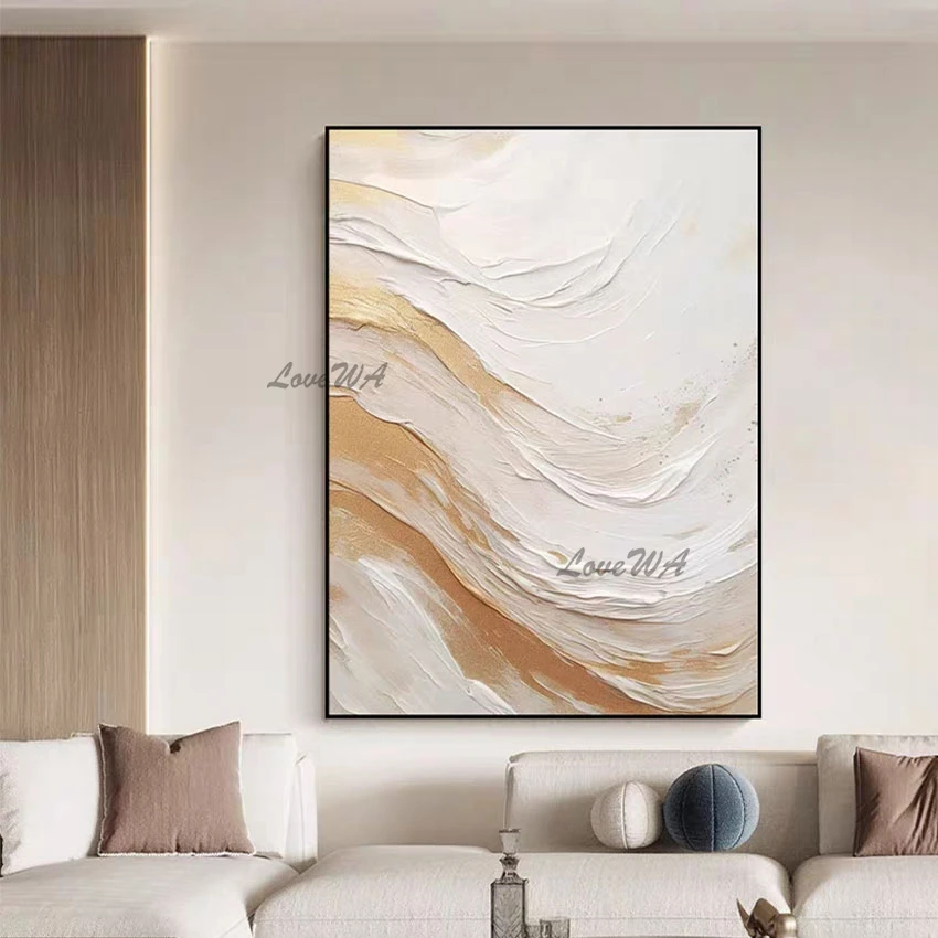 

Abstract With Heavy Texture Oil Painting Simple Design Acrylic Modern Art Interior House Decoration Wall Pictures Canvas
