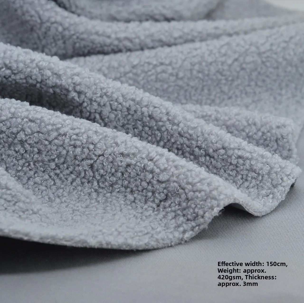 

Теплая утолщенная ткань «Тедди» для зимних пальто и одежды, композитный материал, однотонная домашняя ткань ручной работы для сохранения тепла