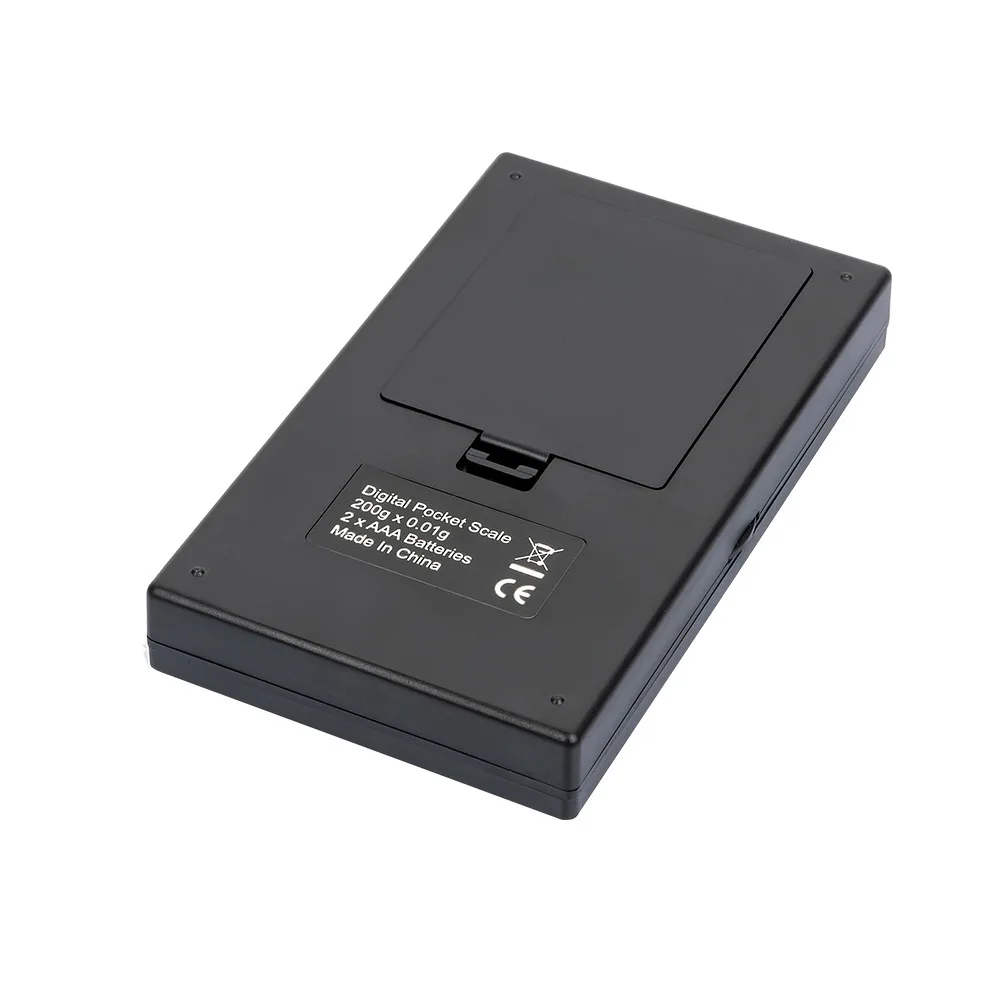 مقياس جيب رقمي صغير من الفولاذ المقاوم للصدأ والمجوهرات مقياس وزن ذهبي غرام مقياس جيب محمول #3