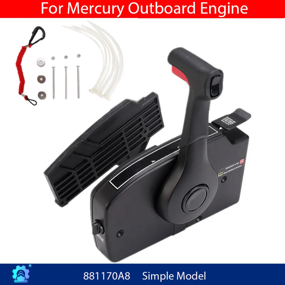 

Remote Control box 881170A8 Boat Side Mount Simple Remote Control box for Mercury Outboard Motor F4 F5 F6 Boat accessories