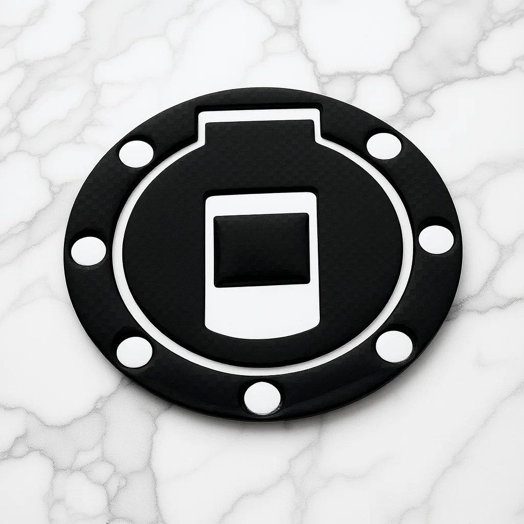 

Motorcycle Tank Pad Protector Stickers Decal Gas Oil Tank Durable Waterproof Easy Apply Fishbone Design