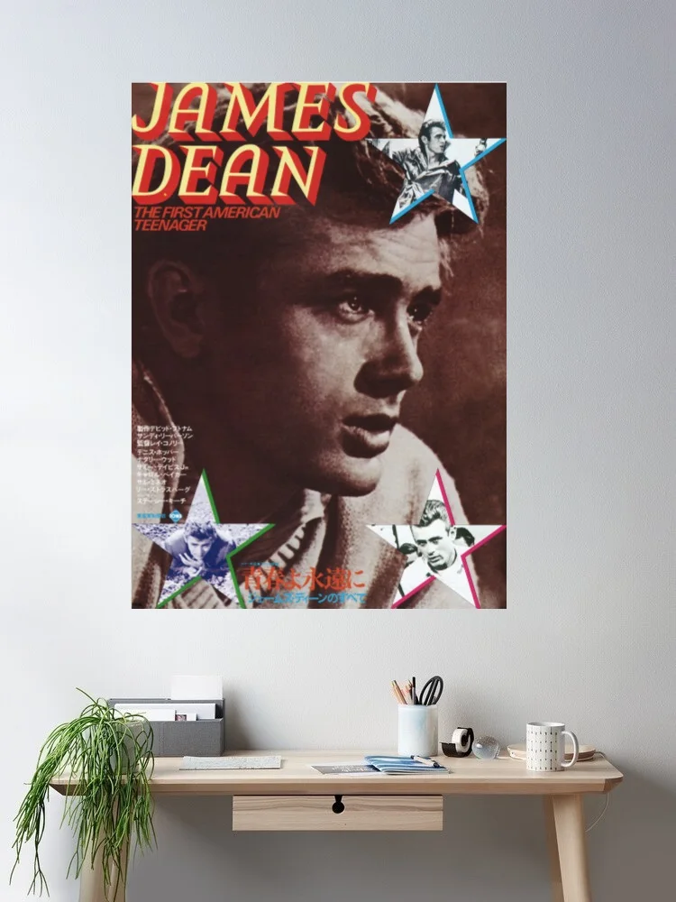 The First American Teenager Japanese Movie, Art Print Silk Poster Home Wall Decor