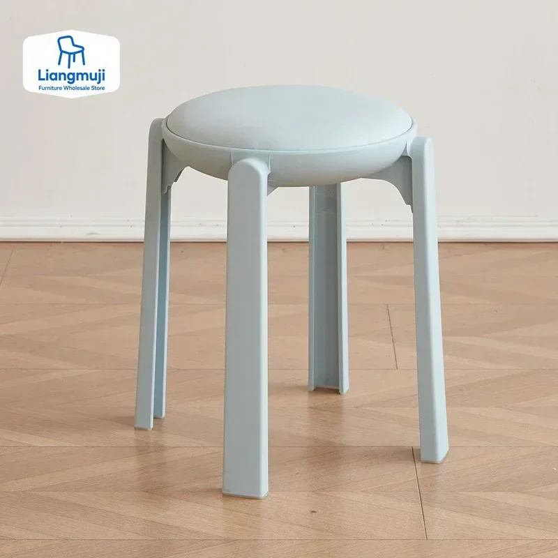 El banco para el hogar es sencillo, cómodo y suave, apilable y puede ahorrar espacio, Sillas Manger Banca De Madera, taburete, silla