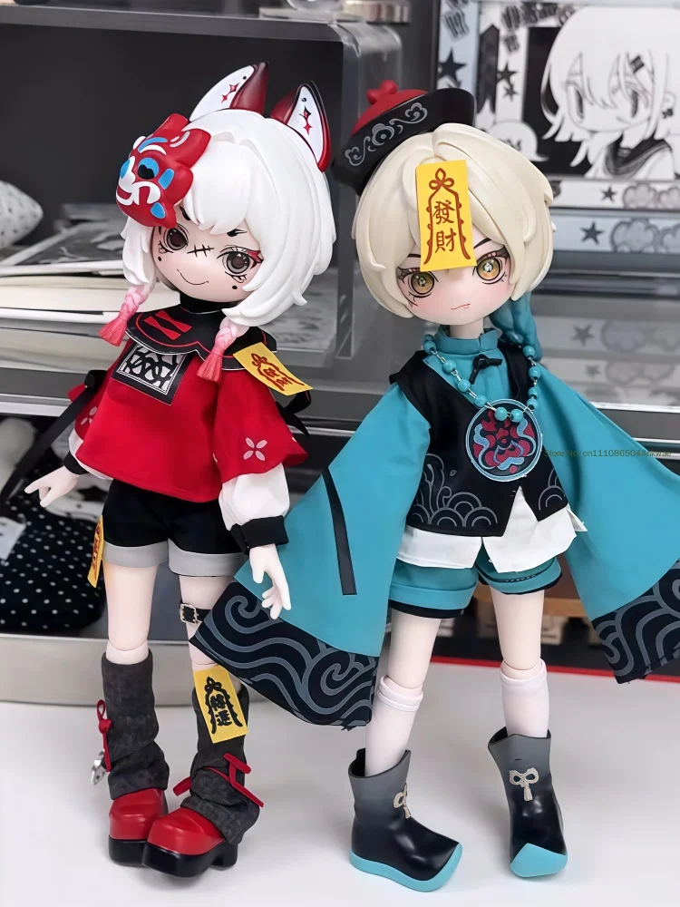 В наличии: Коллекционная фигурка Yoominge Nightwalk 1/8 BJD из серии Blind Box, настольное украшение, модная игрушка, загадочная коробка, подарок на день рождения.