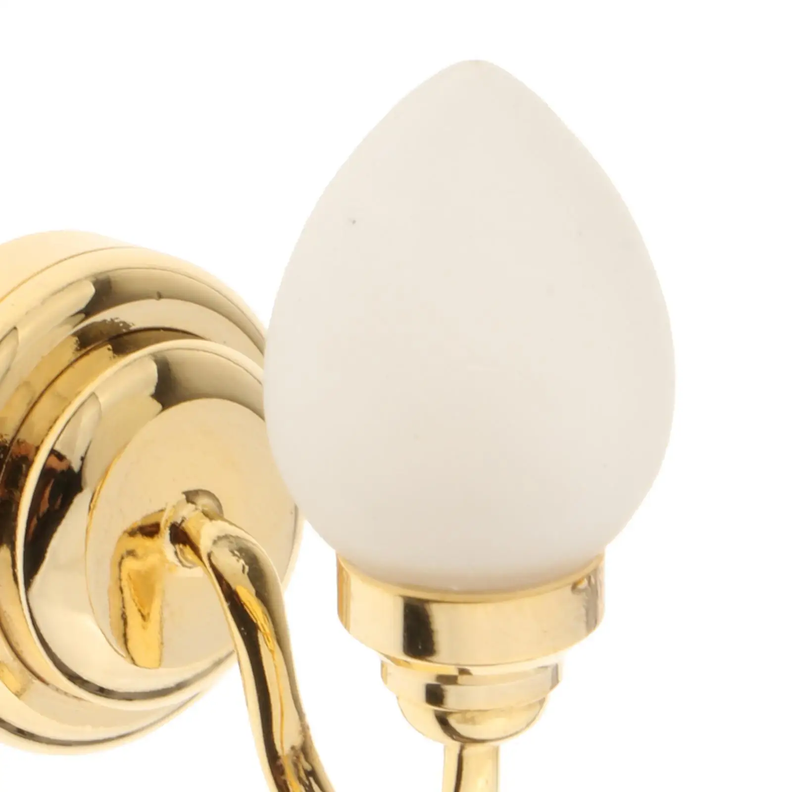 

1: 12 Scale Wall Lamp Mini Toy Lamp Photo Props Dollhouse LED Wall Sconces