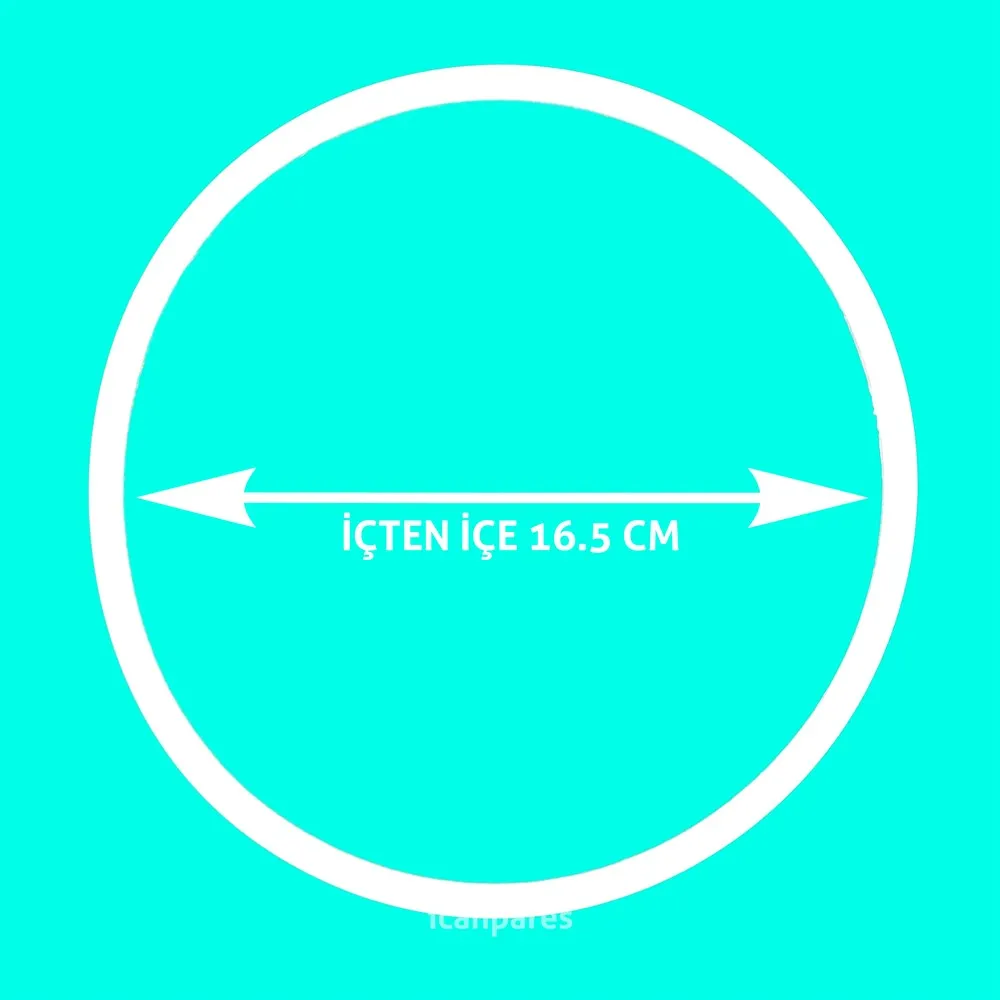 متوافق مع ولي ضغط طباخ غطاء مطاطي طوقا الإطارات 16.5 سنتيمتر الأبيض