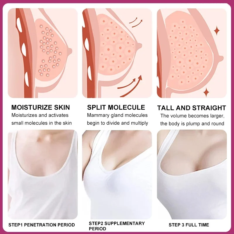 Natural Breast Enlargement Cream Lift Firm Breast Improve Sagging Massage Chest Rapidly Growth Breast Enlarge Breast Body Care