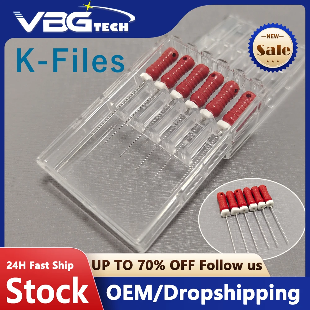 

60PCS Dental Stainless Steel K Files 21mm/25mm Hand Use Endodontic Root Cannal 31MM 06-80# K File Dentistry Instrument Materials