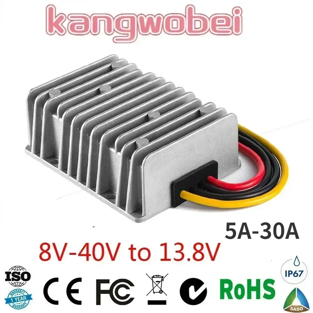 

8-40V to 13.8V Boost Buck Regulator DC DC Power Converter Stabilizer Voltage Supply Module 30A 3A 5A 6A 15A 20A 25A 10A for Car