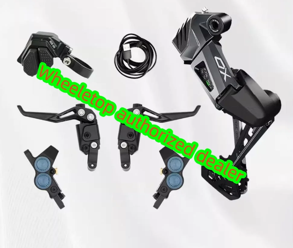 

WHEELTOP EDS OX 2.0 MTB велосипед Беспроводная электронная группа, 7-14S, гидравлический дисковый тормоз M3000, 4 керамических поршня