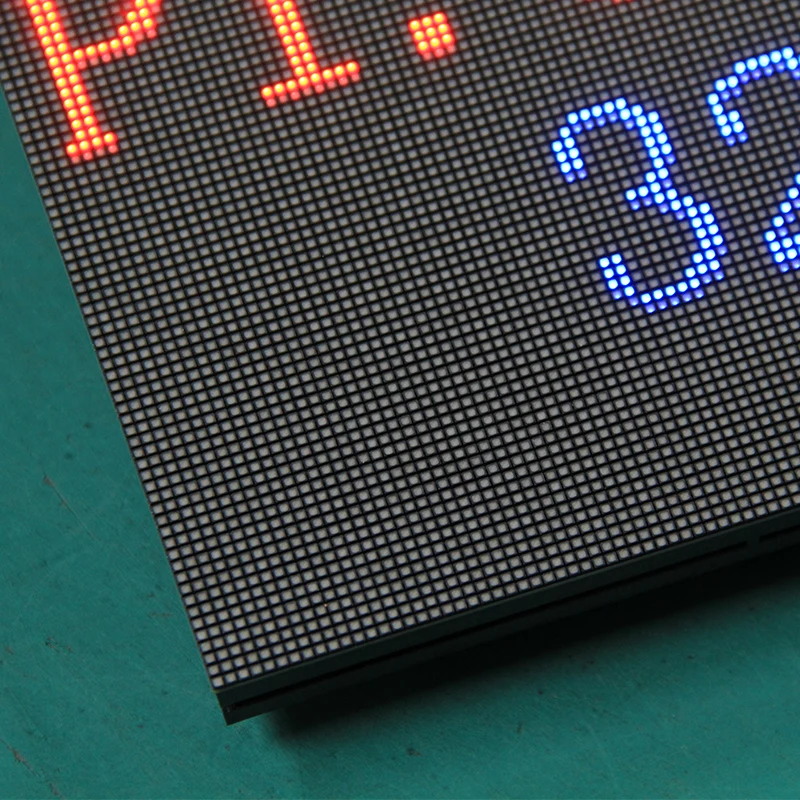 LED Indoor Matrix P1.86 Full Color Display 320x160mm Panel Module 172x86 Pixels Programmable Video Card for Online Shop