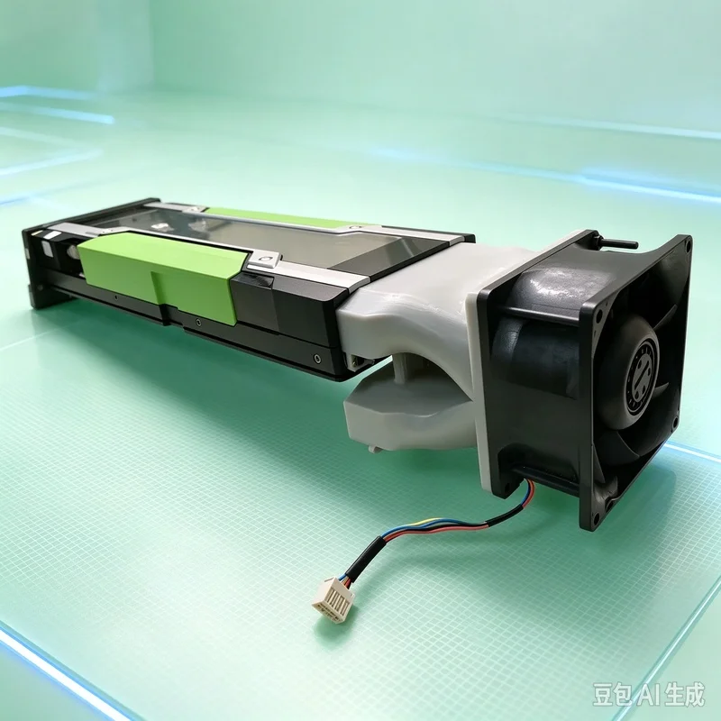 New A+ For NVIDIA For Tesla P40 M40 Graphics Cards 8CM Dual Fan Kit Active Cooling Upgrade 4-Pin PWM