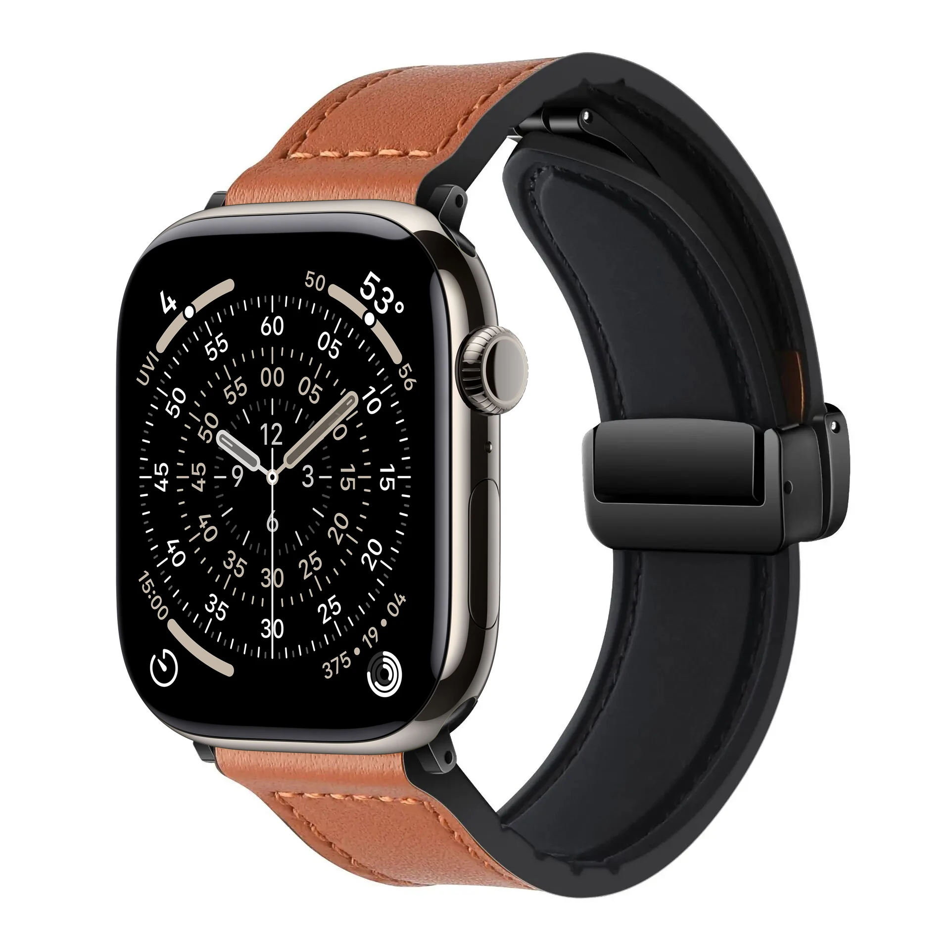Echtes Lederarmband für Apple Watch Band 11 46 mm 42 mm 44 mm 40 mm 45 mm 41 mm Armband iWatch Serie 10 9 8 7 SE3 Ultra 3 2 49 mm