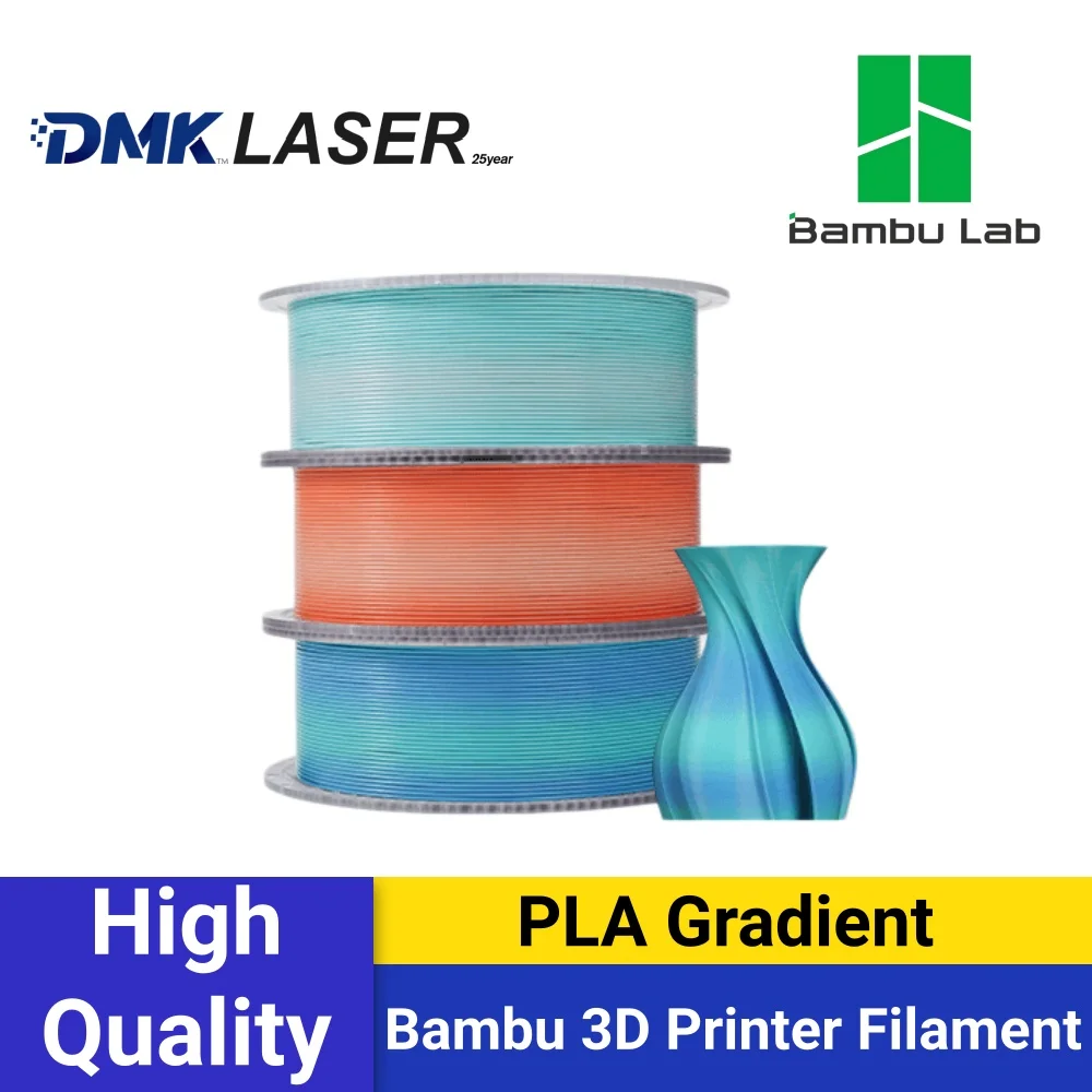 bambu-3dプリンターフィラメント-pla-ベーシック-デュアルカラーグラデーションフィラメント-スムーズな色の移り替え-高速印刷-簡単印刷-rfid対応