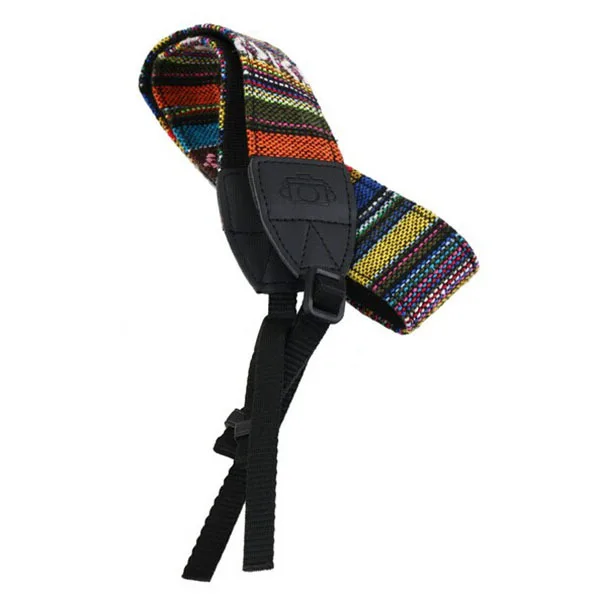

Vintage Camera Strap Multicolor 60Cm Adjustable For Dslr Comfortable Quick Access Camera Sling