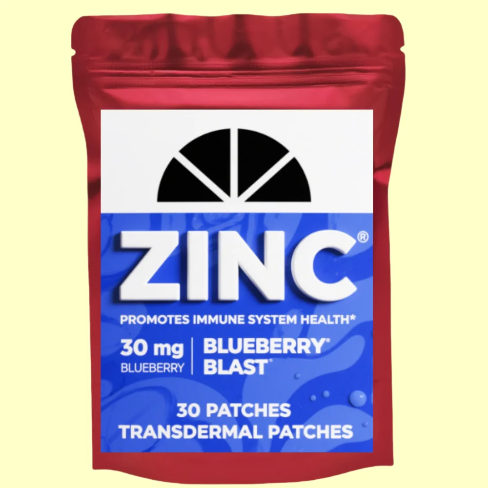 

30 Patches Zinc Transdermal Patches Immune Support