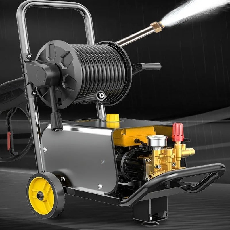 

Car washing machine high power 220v strong cleaning machine farm industrial car washing artifact