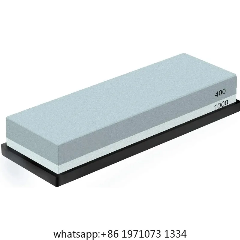 Knife Sharpening Stone Set, Professional  4 Side Grit 400/1000 3000/8000,  Sharpener Stone Set