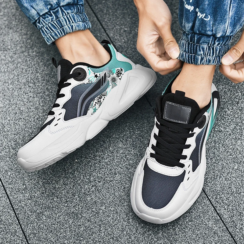 2025 New Comfortable Casual Basketball Shoes High-quality couple trainers are breathable and comfortable.