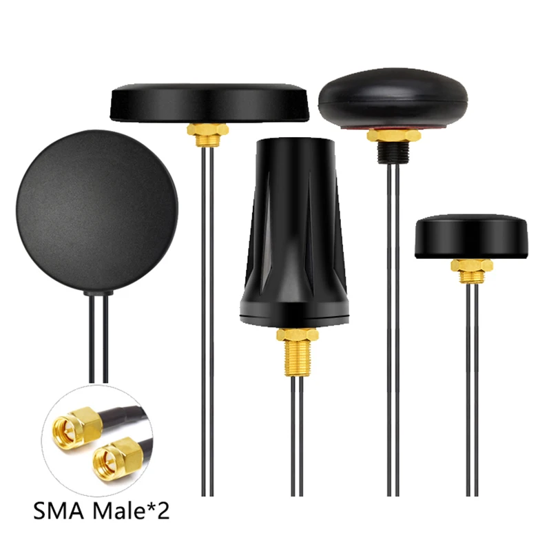 4G LTE GPS Antenna 4G+GPS Two in one combined Outdoor Waterproof Signal Amplifier Dual Band Booster Cabinet DTU Router antenna