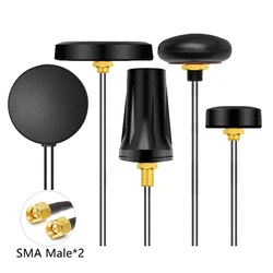 4G LTE GPS Antenna 4G+GPS Two in one combined Outdoor Waterproof Signal Amplifier Dual Band Booster Cabinet DTU Router antenna