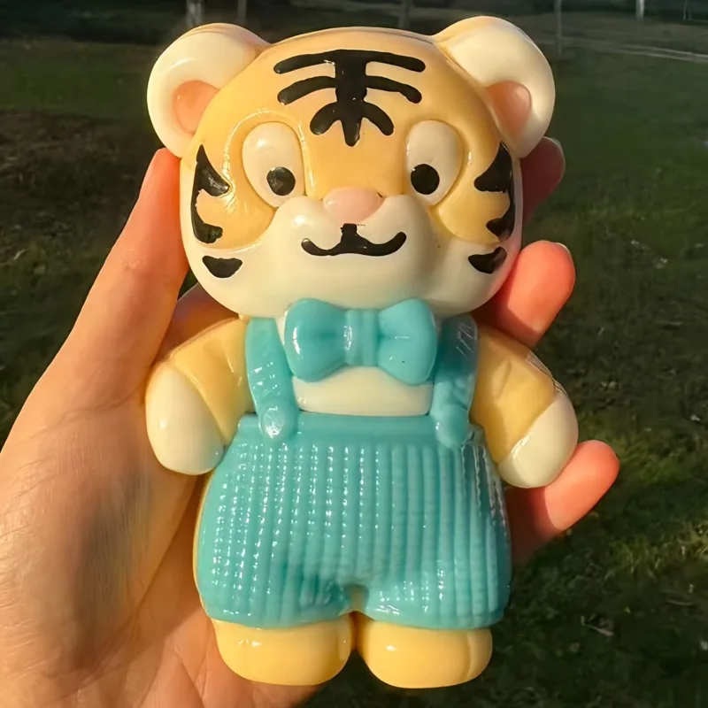 Squishy Antistress Big Tiger Fidget Toys Cute Animals Squeeze Toy Simulated Animal Stress Relief Toys for Girls Christmas Toys