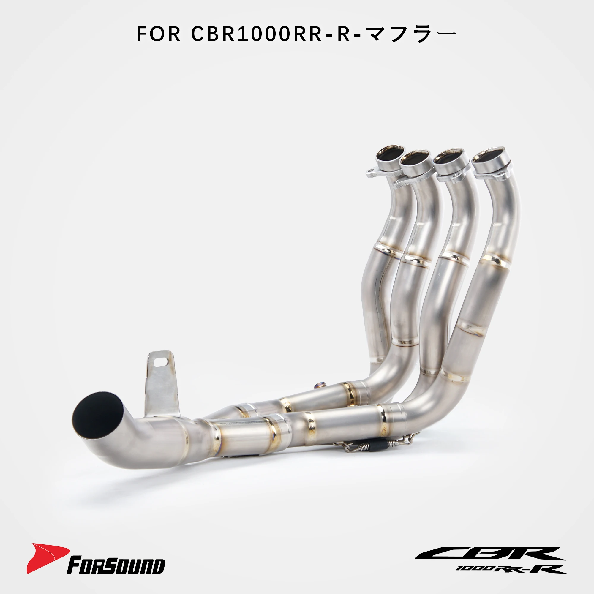 Titanium Alloy Slip-On Exhaust System Link Pipe For CBR1000RR-R 2018-2026 Removable DB Killer Racing Modified Direct Fit Escape