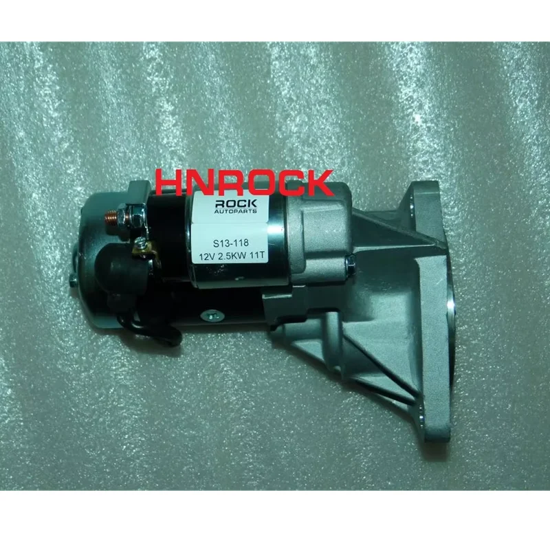 

12V 2.5KW 11T STARTER MOTOR S13-118 S13-118A 23300-06J03 23300-06J00 FOR NISSAN PATROL 4.2L TD42 ENGINE