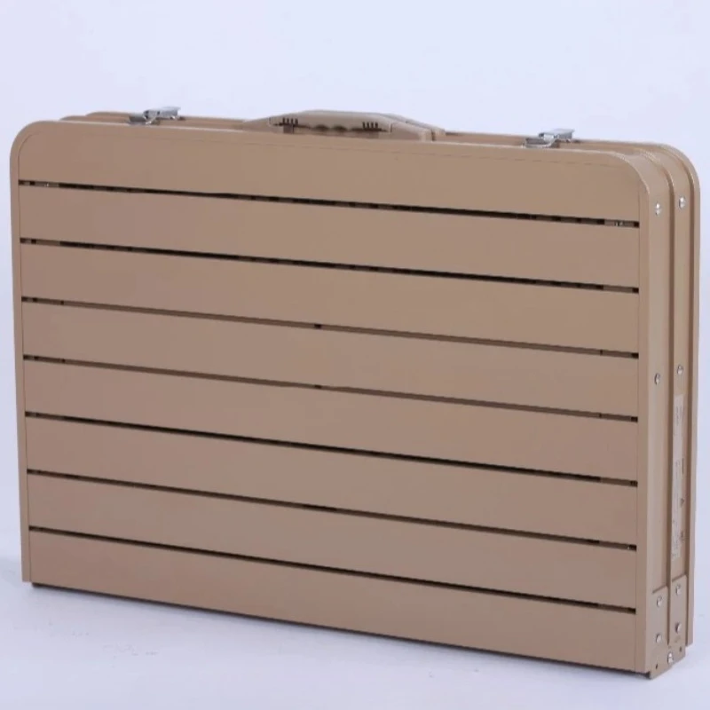 

Foldable tables and chairs 100% aluminum alloy folding picnic camping lightweight folding table 4 chairs