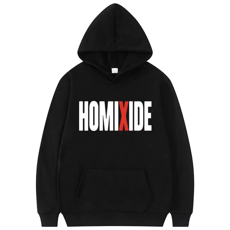 

Rapper Homixide Gang Graphic Hoodie Playboi Carti Opium Merch Hoodies Male Fleece Clothes Men Women Hip Hop Oversized Sweatshirt