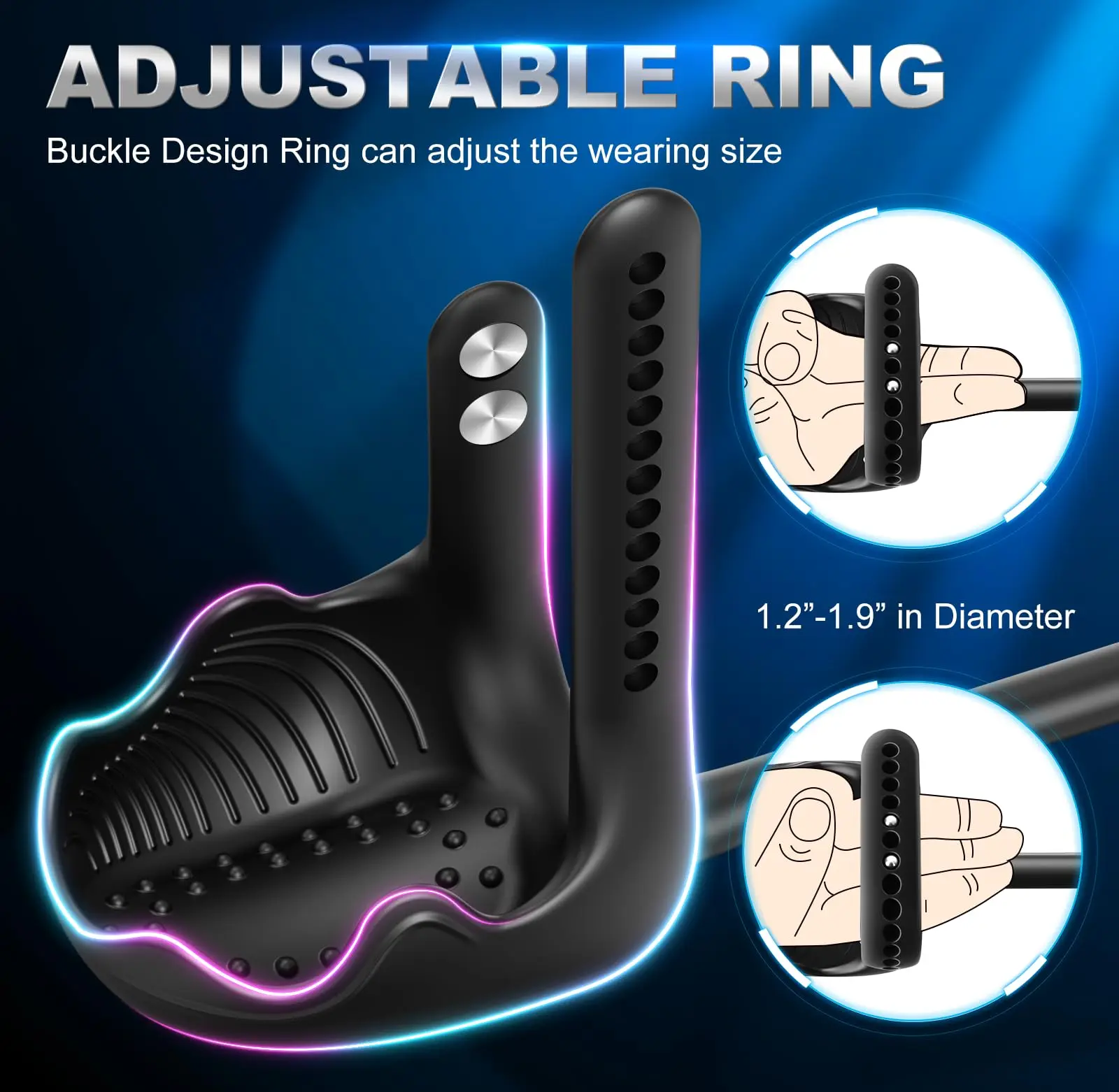 Anillo vibrador para el pene para hombres, Juguetes sexuales, masajeador de próstata, juguetes de testículos, vibrador masculino, Control remoto, Juguetes sexuales anales para adultos