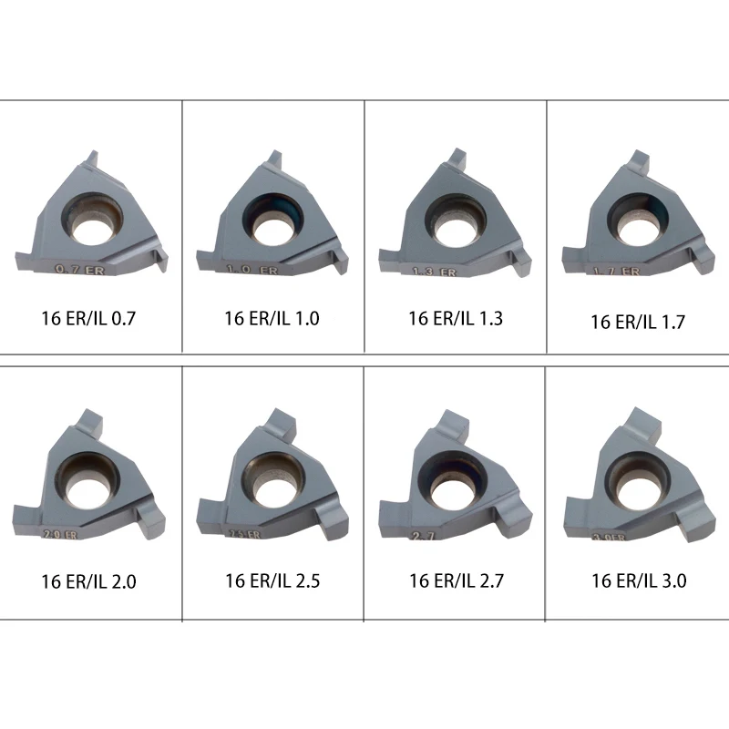 LIHAOPING 16IR 16ER 11IR Internal External Turning Tool Thread Carbide Inserts 16 IR 0.7 0.8 1 1.5 2 2.5 3 mm OY880A CNC Machine