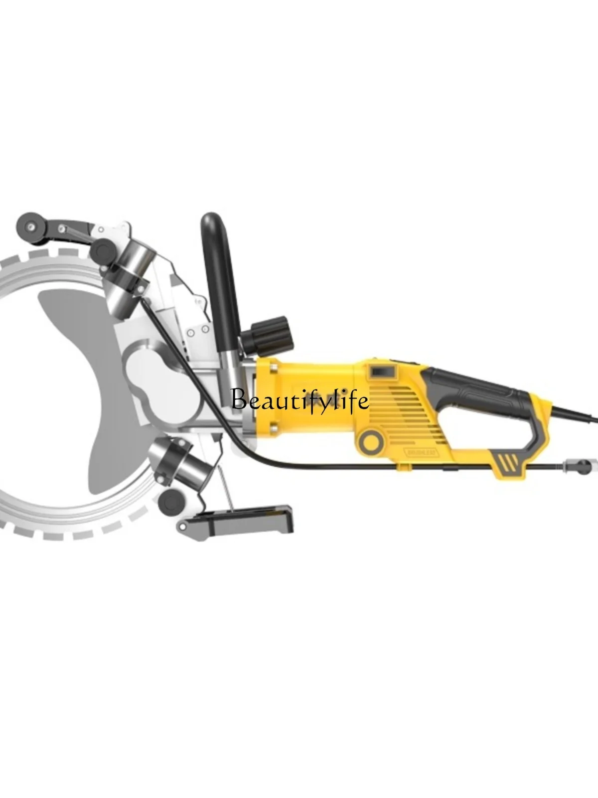 

4Concrete Wall Cutting Machine High Frequency Brushless Portable Dustless High Power Cutting Machine