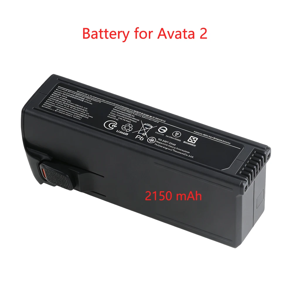 DJI Avata 2 Lithium Battery 2150 mAh 14.76V Compatible Avata 2 Original Intelligent Flight Battery For 23 Minute Flight Time
