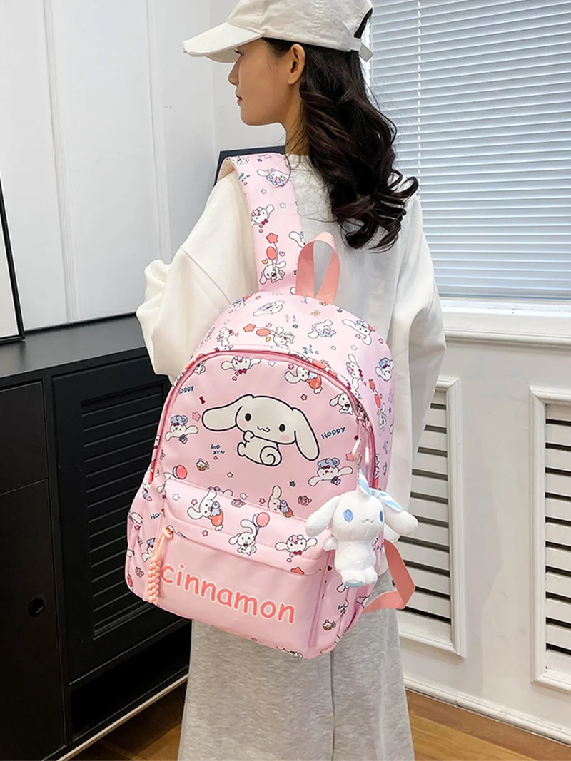 2024 New San Liou Backpack Jade Gui Dog Backpack Shock Absorbing And Breathable Large Capacity Girls' Backpack And School Bag