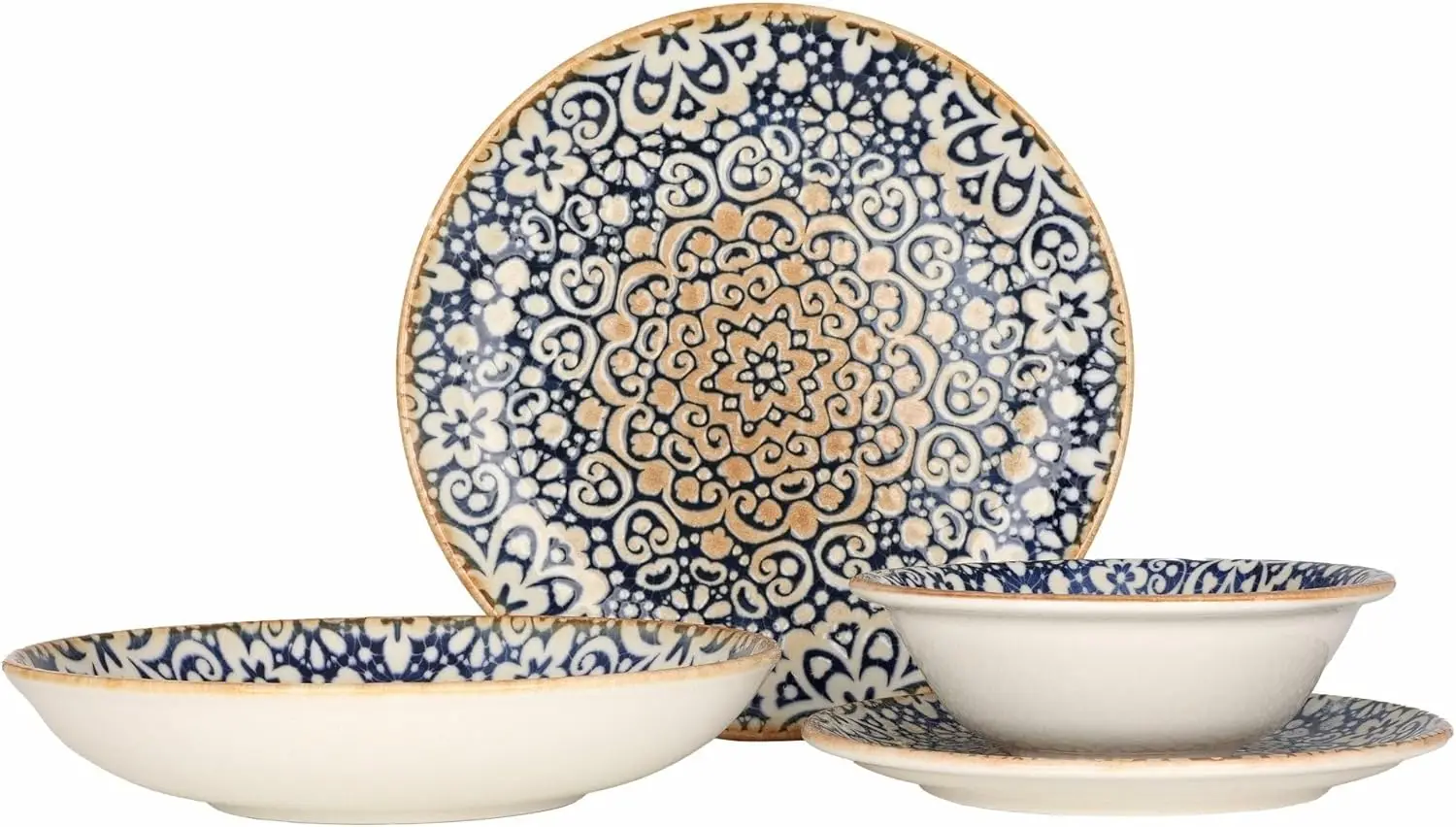 

Dinnerware Set (Small) - Alhambra - 24 pieces - 6 Persons - Porcelain