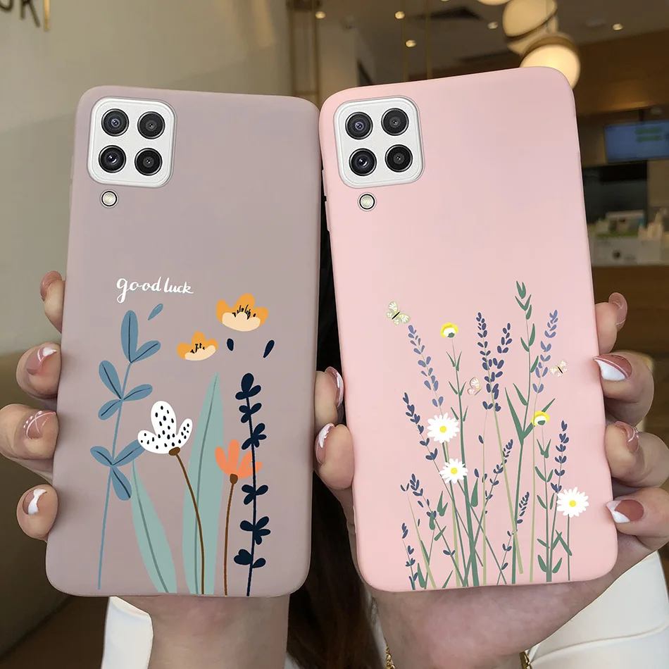 For Samsung Galaxy A22 4G 5G Case SM-A225F Love Heart Soft Silicon Phone Cover For SamsungA22 GalaxyA22 M22 A 22 4G 5G Fundas image 3