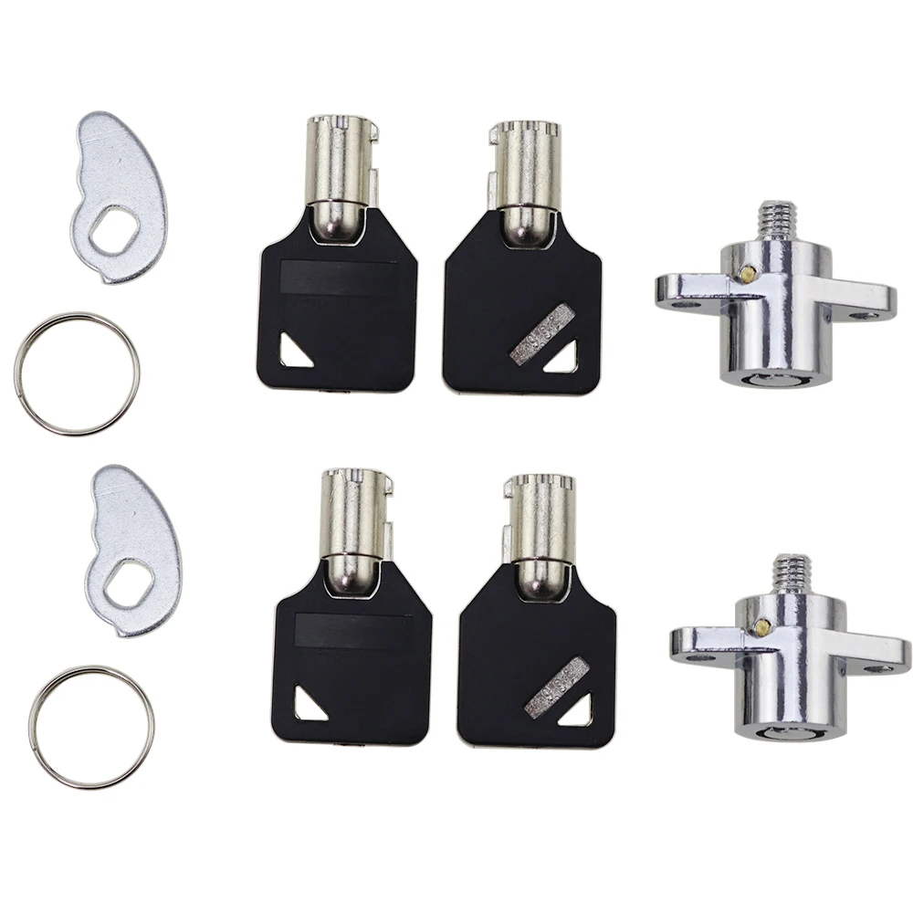 

Motorcycle Saddlebags Lock Key Set For Harley Touring Electra Street Glide Road King FLHX FLHR 1993-2013 2009 2010 2011 2012