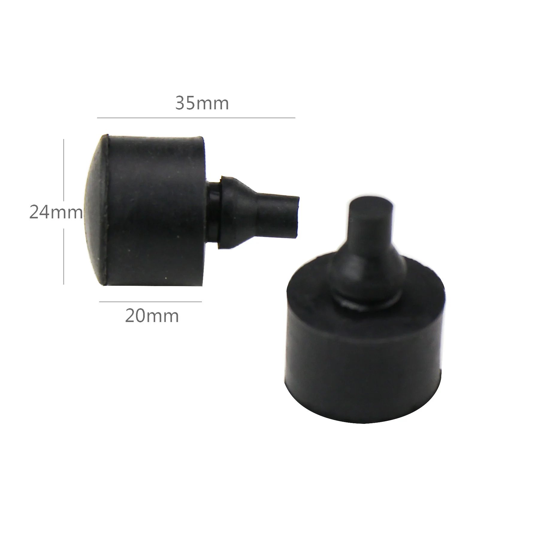 Scooter Hanger Buffer Block National Standard Single Stand GY6 Bushing Large Cushion Block Motorcycle Engine Buffer Rubber HCK