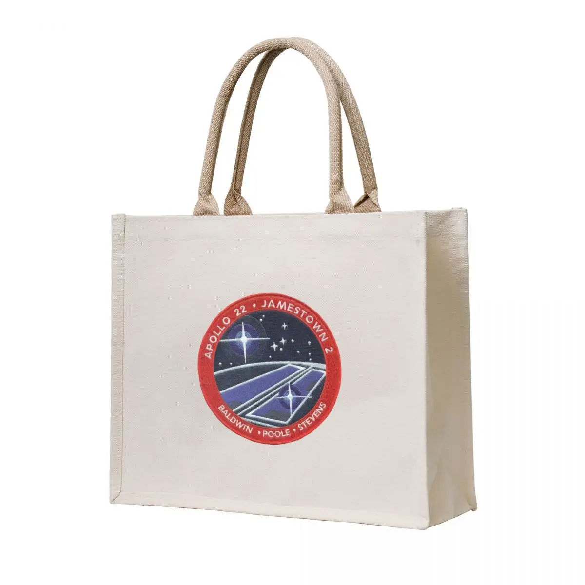 

For All Mankind Jamestown 2/Apollo 22 patch Tote Bag Women bags custom canvas bag Big bag women