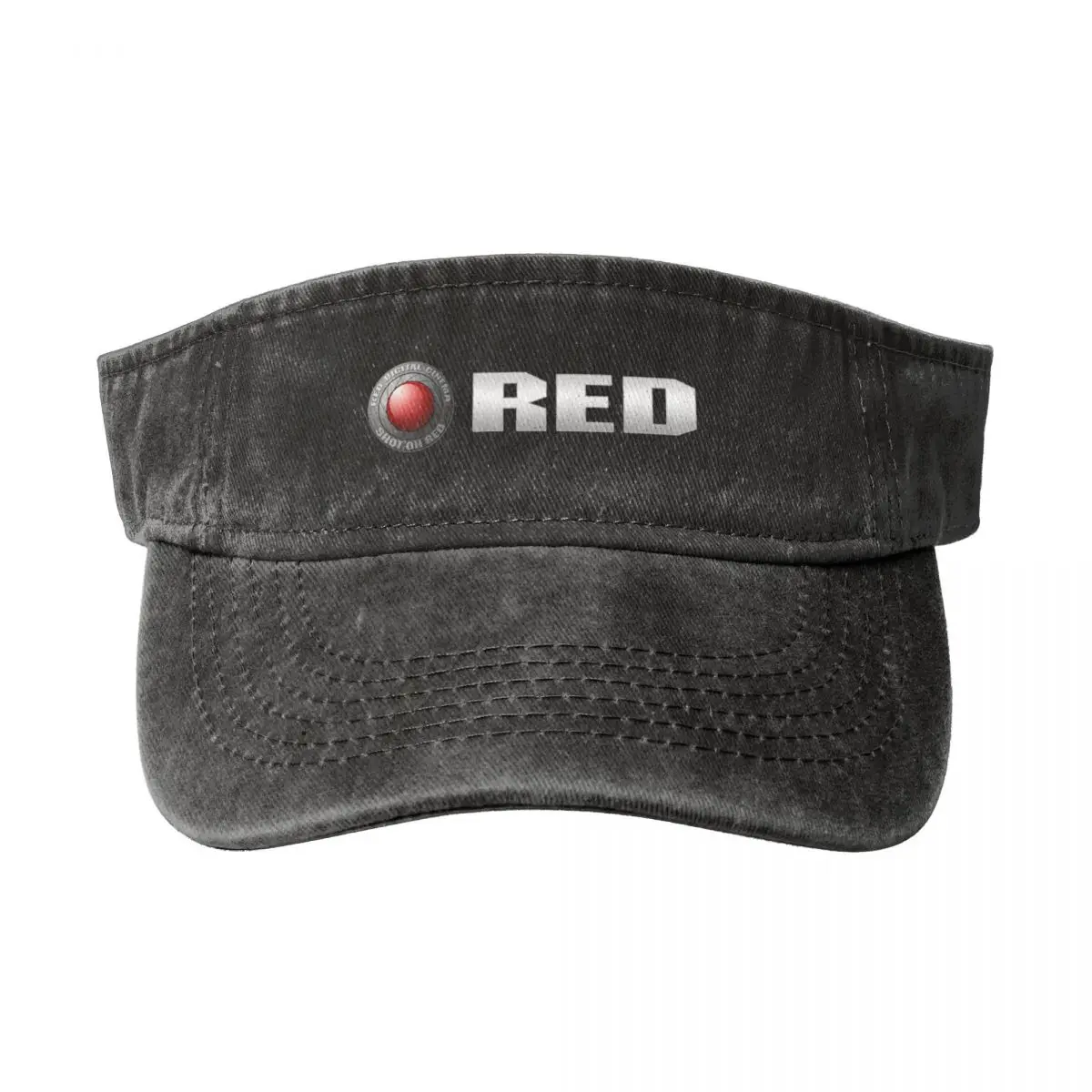 RED Camera Baseball Cap Cotton Sun Empty Top Hats