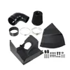 핫 튜브 흡입 파이프 키트 검정색 차가운 공기 필터 시스템 엔진 부품 BMW G20 G21 320I 330I 알루미늄 용 자동차 공기 흡입 덕트 튜브 6