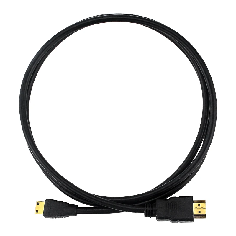 Кабель Mini HDMI длиной 1,8 м с HDMI-совместимым для Raspberry Pi Zero