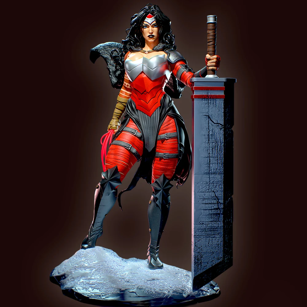 

Diana масштаб 1:18, набор миниатюрных фигурок из неокрашенной смолы - пластиковая модель с высокими деталями для рисования и коллекционирования своими руками (A824)
