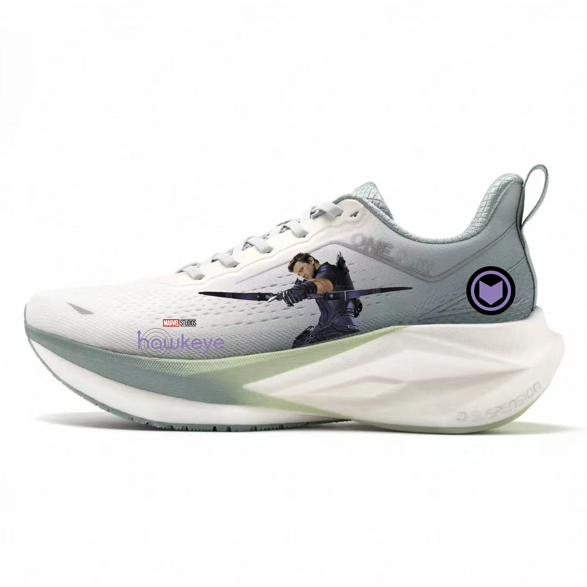 

ONEMIX Marvel Hawkeye Air Cushion Sports Shoes Men High Quality Outdoor Running Shoes Soft Soled Athletic Custom Sneakers