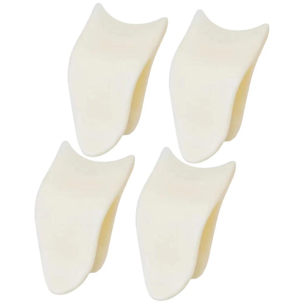 Pinzas para extensión de pestañas, aplicador de punta fina, clip para fijación precisa de pestañas postizas, accesorio de maquillaje con agarre antideslizante, 4 Uds.