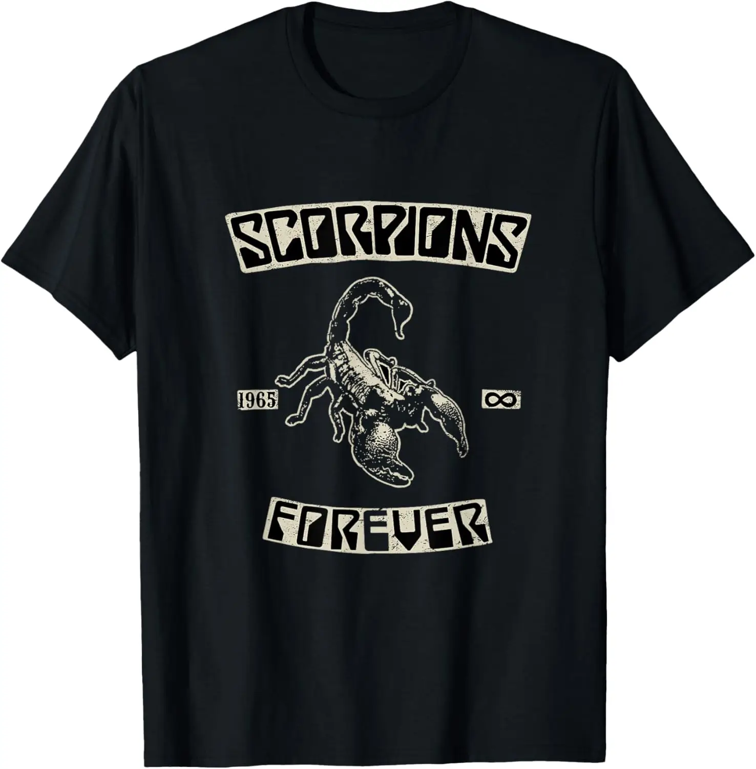 

Official Scorpions Forever Since 1965 Black T-Shirt